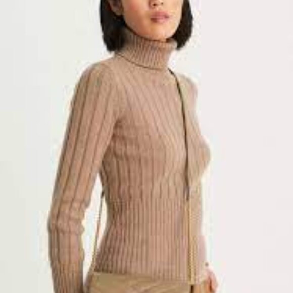 NWT Tory BURCH KIRA CHEVRON CLUTCH grey heron - Picture 4 of 4